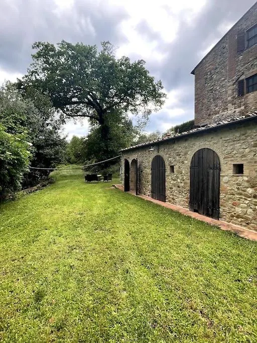 Stone House With Pool Apartment Montefiridolfi Italy